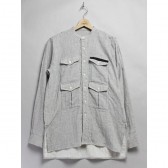MOUNTAIN RESEARCH-G.P.4 Bandcollar - Double gauze - L.Gray