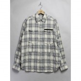 MOUNTAIN RESEARCH-G.P.4 - Double gauze - Gray