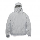 GOODENOUGH-GLITTER RIB HOODIE - Grey