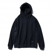 GOODENOUGH-GLITTER RIB HOODIE - Navy