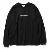 GOODENOUGH-PRINT L:S TEE-LOGO1 - Black-A