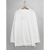 MOUNTAIN RESEARCH-Walker Long Tee - White