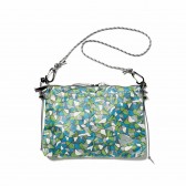and wander-geometric printed sacoche - I.Blue