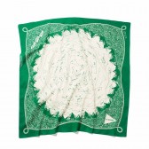 and wander-star chart printed big bandanna - Green