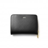 A.P.C.-コンパクトウォレット - Black