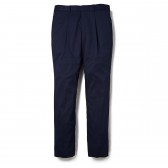BEDWIN-10:L WOOL TAPERED FIT PANTS 「CHARLS」 - Black