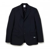 BEDWIN-3B WOOL TAYLOR JKT 「MICHAEL」 - Black