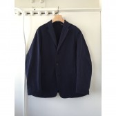 COMOLI-コットンツイル ジャケット - Navy