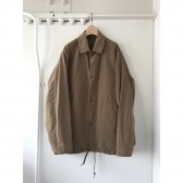 COMOLI-コットンナイロン コーチジャケット - Beige