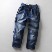 CURLY-MAZARINE WD TROUSERS - Antique Indigo