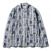ENGINEERED GARMENTS-Dayton Shirt - Small Ikat - Grey : White