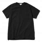 ENGINEERED GARMENTS-Printed Cross Crew Neck T-shirt - St. Diamond - Navy