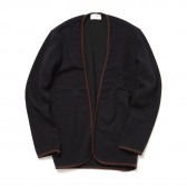 FLISTFIA-Piping Cardigan - Navy