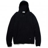 GOODENOUGH-DETACHABLE SLEEVE HOODIE - Black