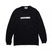 GOODENOUGH-PRINT L:S TEE-MOTION - Black
