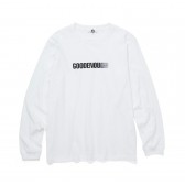 GOODENOUGH-PRINT L:S TEE-MOTION - White : Black
