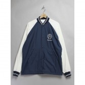 MOUNTAIN RESEARCH-Club Jacket - Navy × White