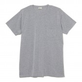 NAISSANCE-KNIT T-SHIRT - Gray