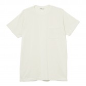 NAISSANCE-KNIT T-SHIRT - White