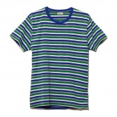 NAISSANCE-STRIPED T-SHIRT - Green