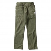 SASSAFRAS-FALL LEAF PANTS - Back Satin - Olive