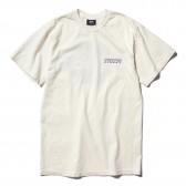 STUSSY-Global Pig Dyed Tee - Natural