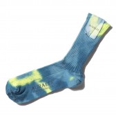AURALEE-GIZA HIGH GAUGE TIE DYE SOX - Tie Dye