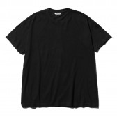 AURALEE-SEAMLESS CREW NECK TEE - Black
