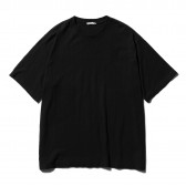 AURALEE-SILK BIG TEE - Black