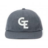 B.B CAP - FELT PATCH - Grey