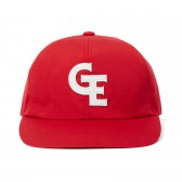 B.B CAP - FELT PATCH - Red