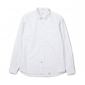 BEDWIN-L:S OX B.D SHIRTS SUNFADED 「BRIAN」 - White