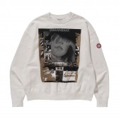 C.E : CAV EMPT-REFERENCE SYSTEM CREW NECK - White