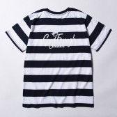 GOODENOUGH-BORDER S:S SHIRT - CLASSICS PRINTED WHITE - White : Navy