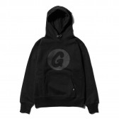 GOODENOUGH-G HEAVY WEIGHT HOODE - Black : Black