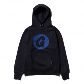 GOODENOUGH-G HEAVY WEIGHT HOODE - Navy : Blue