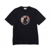 GOODENOUGH-PRINT TEE - FLOWER2 - Black