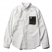 HABANOS-MILITARY POCKET SHIRTS - White