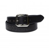 LEATHER BELT - Black