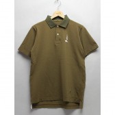 MOUNTAIN RESEARCH-Animal Polo 動物刺繍 - Khaki