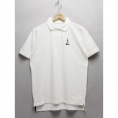 MOUNTAIN RESEARCH-Animal Polo 動物刺繍 - White