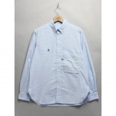 MOUNTAIN RESEARCH-Q.D. Shirt - 速乾 - Sax