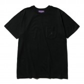 NEPENTHES Purple Label - N Emb. Pocket Tee - Black