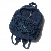 Porter Classic-CANVAS NET DAYPACK - Blue