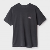 STUSSY-Basic Stussy Pig Dyed Tee - Black