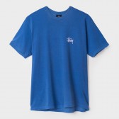 STUSSY-Basic Stussy Pig Dyed Tee - Indigo