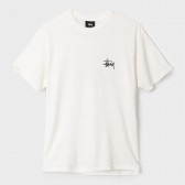 STUSSY-Basic Stussy Pig Dyed Tee - Natural