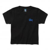 STUSSY-Kids Basic Stussy Tee - Black