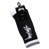 STUSSY-Stock Socks - Black