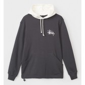 STUSSY-Two Tone Hood - Black